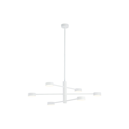 Závesné stropné svietidlo 6x GX53 White Modern ORBIT 7942 Nowodvorski