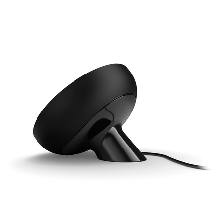 Stolová LED lampa na nočný stolík 7,3 W 500 lm IP20 Biela a farebná atmosféra RGB + TW Black Smart SMART Zigbee Bluetooth Bloom Philips HUE