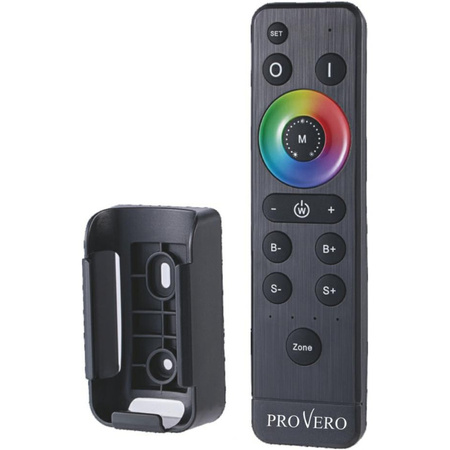 Diaľkové ovládanie pre RGB / RGBW / CCT LED pásy 4 zóny Volta ProVero