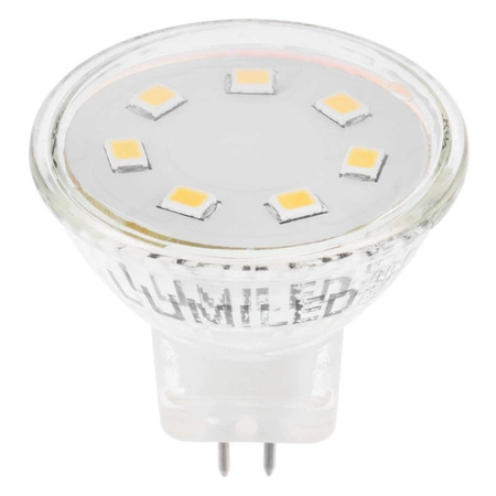 10x LED žárovka GU5.3 Reflector MR11 2,5W = 20W 220lm 3000K Warm 120° 12V LUMILED