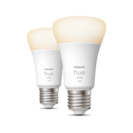 2x LED žiarovka E27 A60 9,5W = 75W 1055lm 2700K teplá biela SMART Smart Bluetooth ZigBee biela Philips HUE