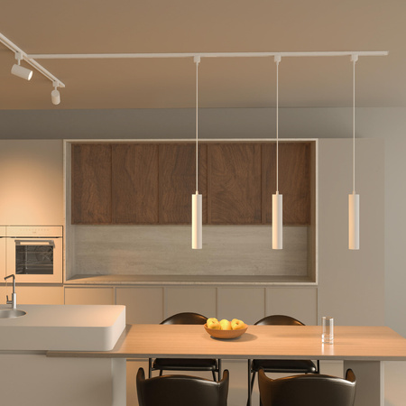 LED GU10 jednofázové biele EasyLink Paxie Philips závesné koľajnicové svetlo