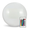 RGB 40cm 3000K Ground Led Solar Garden Ball + diaľkové ovládanie