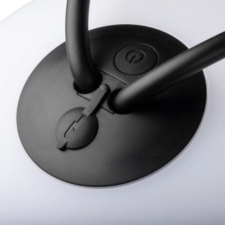 Závesné záhradné svietidlo 1W 30lm 2500K, teplá biela IP54 Round STONO Kanlux