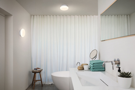 LED svetlo do kúpeľne 12W 850lm CCT stmievateľné 20cm IP44 biele SMART+ WiFi Orbis Ledvance