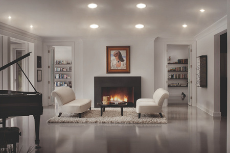 LED SPOT 4,5 W 240 lm stmievateľný CCT Round 8,5 cm biely SMART+ WiFi Downlight Ledvance svietidlo na zapustený panel