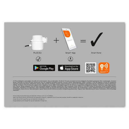 Inteligentná vonkajšia zásuvka EU IP44 SMART+ WiFi Ledvance