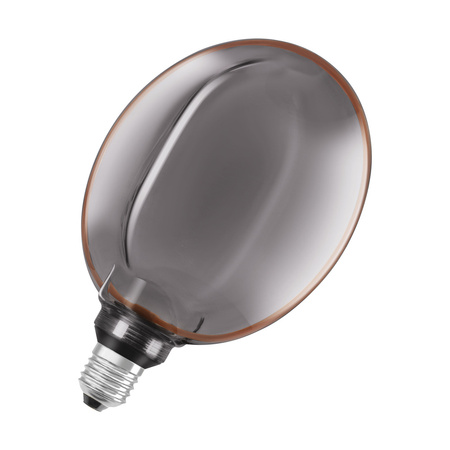 LED dekoratívna žiarovka G183 Sphere E27 4W = 12W 110lm 1800K teplá biela 330° Smoke Filament Dimmable Vintage 1906 Osram