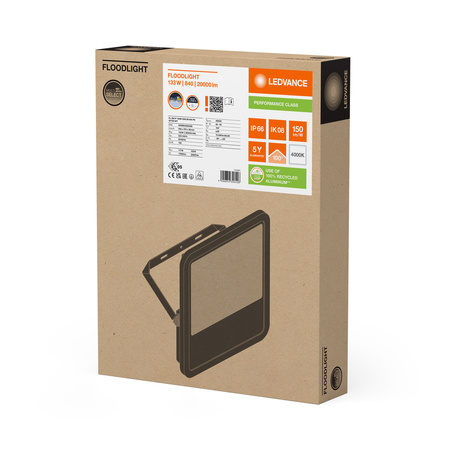 LED reflektor Vonkajšie reflektory 133W 20000lm 4000K IP66 Biele reflektory Ledvance