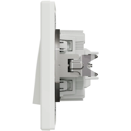 Jednopólový spínač s osvetlením pod omietku s rámom SCHNEIDER ASFORA