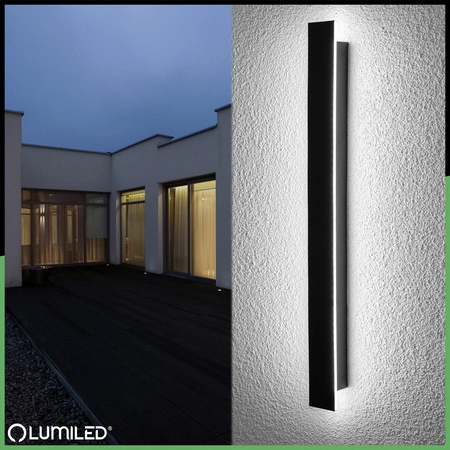 PELIO LED nástenné svietidlo 18W 4000K IP65 LUMILED