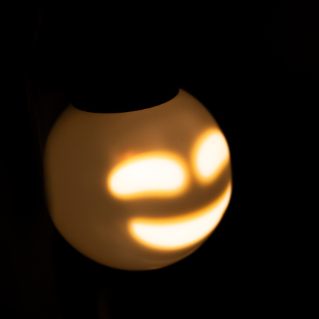 Vianočná girlanda 8x LED na batérie dekoratívni snehuliaci duchovia 4,33 m hrajúci bielo +USB C