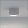 HALOGEN TUBE Spot Movable Square White 50mm + LED 7W 4000K AMAT-S LUMILED insert