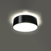 Stropné svietidlo Plafond E27 Round Black Minimalist Arena Sollux