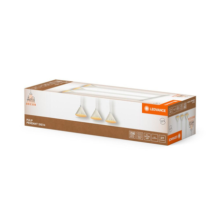 Dekoratívne stropné závesné svietidlo E14 White Decor Ledvance