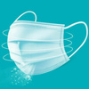 5x Trojvrstvová jednorazová ochranná maska