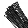 Káblové pásky 7,6x750 mm čierne UV TRACKS Zipper Ties OK-76750B .MORE 50 ks.