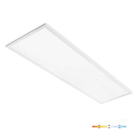 LED povrchový panel 40W 5200lm 120° CCT biely 30x120cm Capri Pro Kobi