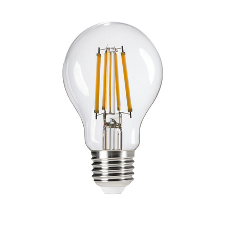 LED žiarovka E27 Edison A60 7W = 60W 810lm 2700K teplá biela Clear XLED Filament Kanlux