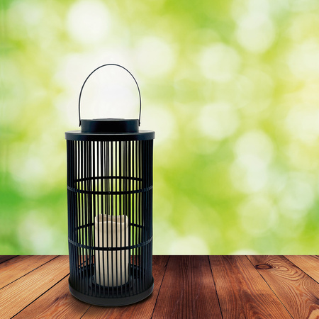 Solárny lampáš čierny so súmrakovým senzorom Fascino Sanico Goldlux