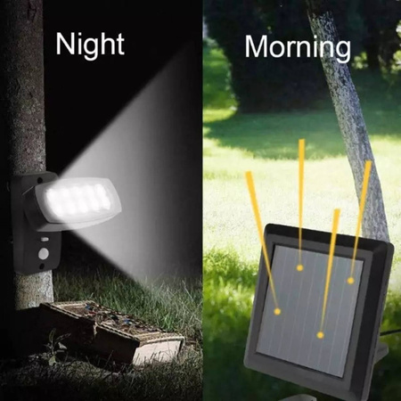 Solárny LED reflektor 2W s detektorom pohybu VOLTENO