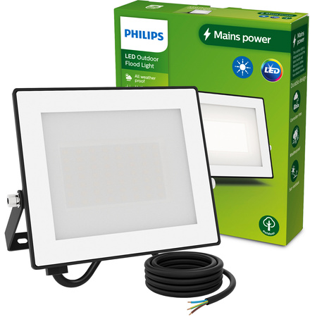 LED reflektor 30W 3200lm 5000K IP65 Black Lois Philips
