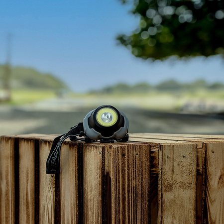 Čelovka LED batérie + COB baterka 170lm VA0119 Vayox