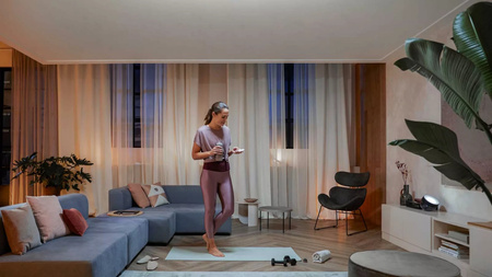 Plafond LED povrchové stropné svetlo 33,5W 4300lm IP20 White Ambiance TW White 42,5cm Smart SMART Zigbee Bluetooth Enrave Philips HUE