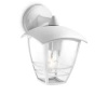 Záhradné nástenné svietidlo Vonkajšia lampa E27 IP44 White Creek Philips