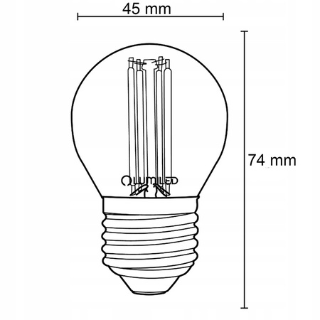 Záhradná vonkajšia svetelná reťaz Girland 15 m 30x žiarovky E27 7W 3000K MALUS Lumiled