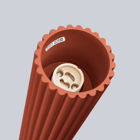 Bodové reflektorové stropné svietidlo Tuba 1x GU10 Ochre Red Carbon Deep Space SL.1628 Sollux