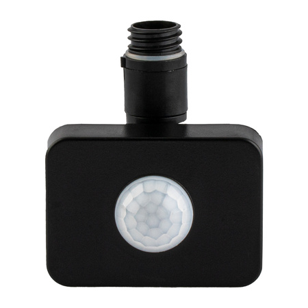 Vonkajší snímač pohybu nastaviteľný PIR 120ST IP65 pre reflektory čierny Ecolight