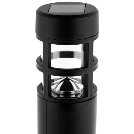 LED solárna záhradná lampa poháňaná pólom 6500K 40cm IP44