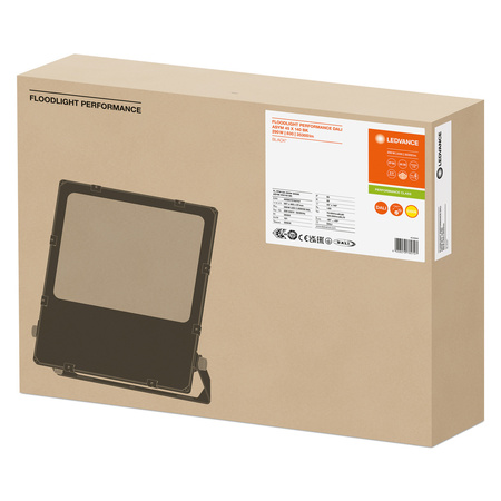 LED reflektor Vonkajšie reflektory Stmievateľné 290W 35300lm 3000K IP66 Čierne reflektory Ledvance