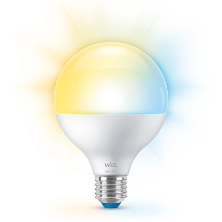 LED žiarovka E27 Sphere G95 11W = 75W 1055lm 2700-6500K TW Smart SMART WiFi Bluetooth App WiZ