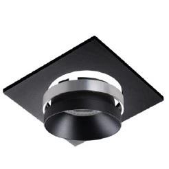 Hranaté halogénové stropné svietidlo SIMEN MR16 GU10 čiernobiele Kanlux