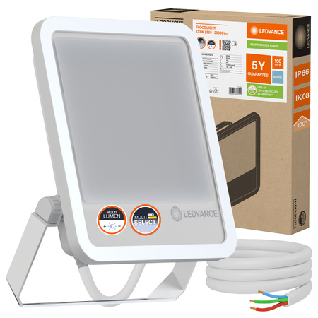 LED reflektor Vonkajšie reflektory 133W 20000lm 6500K IP66 Biele reflektory Ledvance