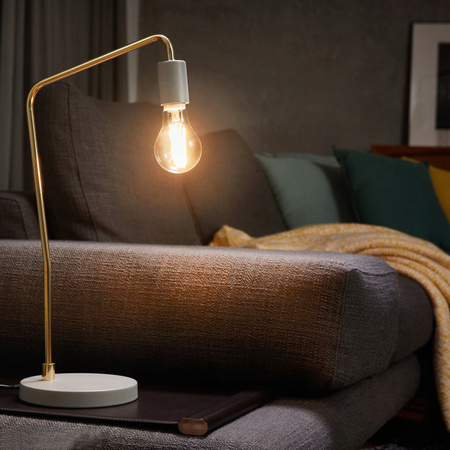 LED žiarovka E27 A60 7W = 60W 806lm 3000K teplá biela 360° FILAMENT LUMILED