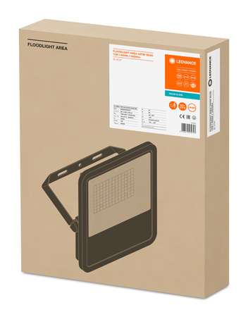 LED reflektor Vonkajšie reflektory 72W 10000lm 4000K IP65 Čierne reflektory Ledvance