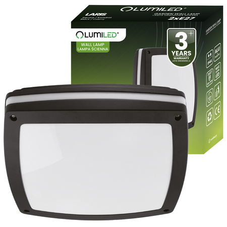 Záhradné svietidlo Nástenné svietidlo Plafond 2x E27 Square LARIS LUMILED