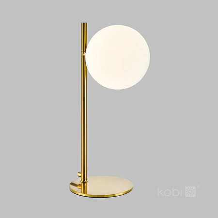 Stolná lampa Stolné svietidlo Dekoratívne G9 Zlatá elegancia Kobi