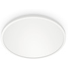 Plafond LED stropné svietidlo na povrchovú montáž 16W 1500lm 2700-6500K TW 29,2cm biele okrúhle Smart SMART WiFi Bluetooth App Superslim WiZ