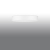 LED stropné svietidlo 6x E27 okrúhle svietidlo 80cm biele SKALA SOLLUX