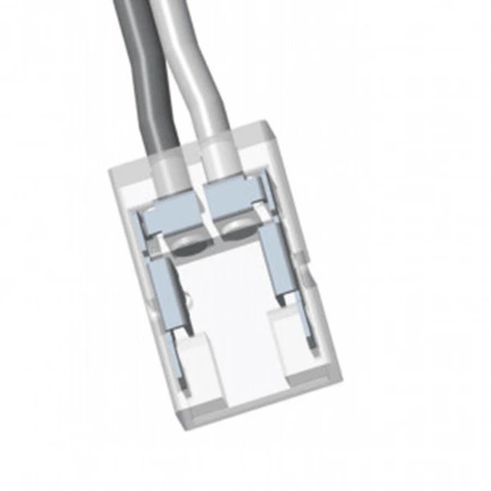 Konektor pre 8 mm LED COB pásik 1-stranný s káblom