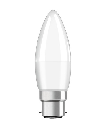 3x LED žiarovka B37 sviečka B22d 4,9W = 40W 470lm 2700K teplá biela 200° BASE Osram