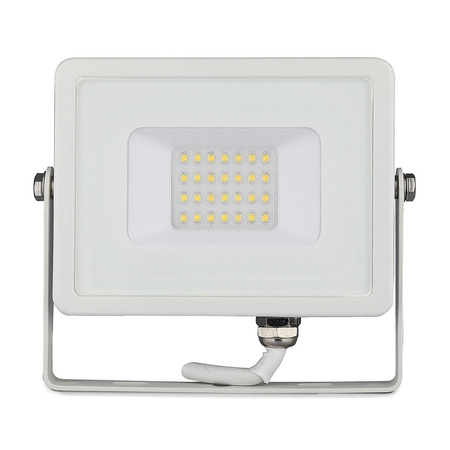 LED reflektor 20W 1600lm 6400K IP65 biely Samsung Chip VT-20-W V-TAC