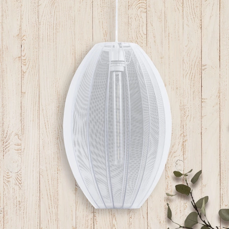 Stropné závesné svietidlo E27 biele JAPANDI Sanico Goldlux