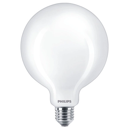 LED žiarovka E27 Sphere G120 7W = 60W 806lm 2700K teplá biela FILAMENT LED Classic Philips