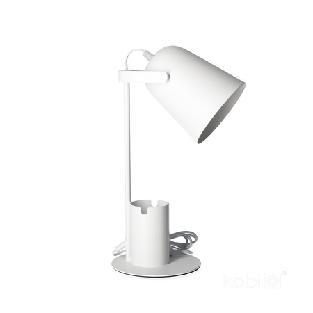 Stolná lampa Stolné svietidlo Nastaviteľné E27 Biela Rolig Kobi