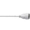 Sieťový predlžovací kábel zástrčka - zásuvka s uzemnením 3m 3x1,5mm 16A biely ECOLIGHT